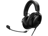 Auriculares gaming - HyperX Cloud III, Con cable, Audio espacial DTS®, Compatible PS5, XBOX Series X|S, Switch, Mac y móviles, Negro