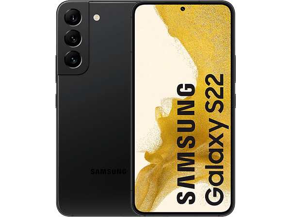 Móvil - Samsung Galaxy S22 5G, Black, 128 GB, 8 GB RAM, 6.1" FHD+, 3700 mAh, Android 12