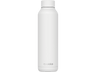Botella - Quokka Solid, 630 ml, Mantiene temperatura, Libre BPA, Acero inoxidable, Blanco