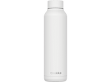 Botella - Quokka Solid, 630 ml, Mantiene temperatura, Libre BPA, Acero inoxidable, Blanco