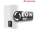 Calentador a gas - Ariston NEXT EVO X SFT11  GLP BLU EU Funciona con gas butano/ propano, Estanco, 11 l/min, Blanco 