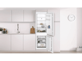 Frigorífico combi integrabe - Balay 3KIE712F, No Frost, 177.2 cm, 260 l, Cajón Fresh, Blanco