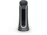 Ventilador de torre - Rowenta Eole Compact, 11 W, 6 velocidades, Silencioso, Temporizador, Negro Y Blanco