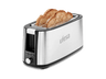 Tostadora - Ufesa Toastie Duo Plus, 1400 W, 2 ranuras, 2 rebanadas, 7 niveles potencia, Plata