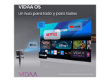 Proyector - Hisense C3, 3840 x 2160 píxeles, 25000 h,TriChroma UHD 4K, Hasta 300, Movimiento 360º,  Gris metalizado