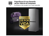 Frigorífico combi - LG GBBSJ10DPY, No Frost, 186 cm, 375 l, DoorCooling+™, Multi Air Flow™, Inox antihuellas