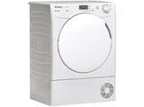 Secadora condensación - Candy Smart CSE C8LF-S, 8kg, Certificado Woolmark, Ciclo 45', Antiarrugas, Blanco