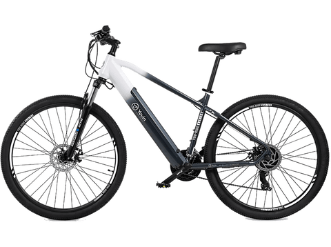 Bicicleta de Montaña - Youin You-Ride Everest, 250 W, 25 km/h, 65 km de autonomía, Negro y blanco