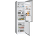 Frigorífico combi - Siemens KG39NXIBF, No Frost, 203 cm, 363 l, CajónHyperFresh 0 ºC, SuperRefrigeración, Inox
