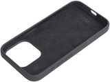 Funda - ISY ISC 2334, Para Apple iPhone 15 Pro, Silicona, Antisalpicaduras, A prueba de golpes, Negro