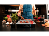 Grill - Cecotec Rock'nGrill 2000 Stone Ceramic Mix&Grill, 2000 W, Apertura 180º, Revestimiento piedra RockStone, Recogegrasas, Negro