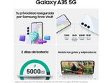 Móvil - Samsung Galaxy A35 5G, 128GB, 6GB RAM, 6.6 FHD+, Exynos 1380, 5000 mAh, Android 14, Black