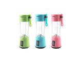 Batidora de vaso - Jocca 1582 Mini Batidora Portátil, 40 W, 380 ml, Recarga con USB, 4 Cuchillas, Acero inoxidable, Aleatorio