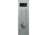 Microondas integrable - Candy MIC25GDFX, Grill, 900W, 10 programas niveles, 25l, Sin marco, Plato giratorio 31.5cm, Inox
