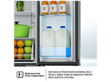 Frigorífico americano - Hisense RQ5P470SYID, Total No Frost, 178.5 cm, 483 l, Wi-Fi, Inverter, Inox