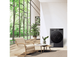 Lavadora secadora - LG F4DR6009AGM, 9 kg/6 kg, 1400 rpm, 12 programas, AI Direct Drive™, TurboWash™360˚, Inox grafito
