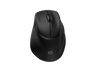 Ratón inalámbrico - HP Tilt Ergonomic Pink Mouse 720M, Inalámbrica, 1600 DPI, Negro