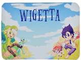 Alfombrilla gaming - Maillon Technologique Wigetta M, Superficie de microfibra de alta densidad y base de goma natural antideslizante e impermeable