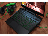 Auriculares gaming - HP Pavilion 400, Compatible consolas (Xbox, PS), Verde y negro