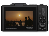 Cámara - Prixton Xplorer DV900, 64 megapixel, 4K 3840p, 3 Pantalla LCD, IPS, Zoom 4X, Flash, Negro