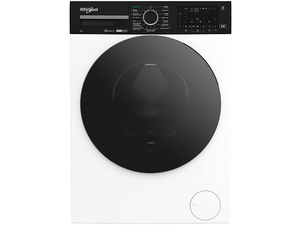 Lavadora carga frontal - Whirlpool WPM 911W ADS SPT, 9 kg, 1400 rpm, 18 Programas, Libre instalación, Blanco