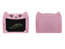 Pizarra electrónica - Dam DMAN0148C56CLOR, 8", Batería recargable, Cristal líquido, Fondo multicolor, Rosa