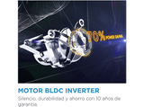 Lavadora carga frontal - Midea MF100W80BA/W-ES, 8 kg, 1400 rpm, 15 Programas, 72dB(A), 47.5 cm Profundidad, Blanco