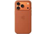 Apple Funda de silicona con MagSafe, Para iPhone 17 Pro, Compatible con correa Crossbody, Terracota