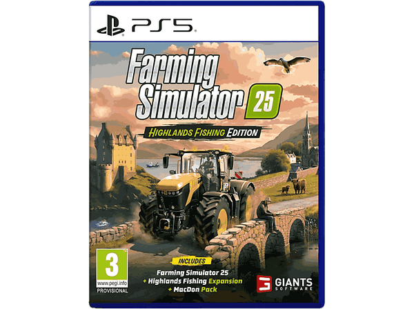 PS5 Farming Simulator 25: Highlands Fishing Edition