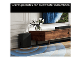 Barra de sonido - Sony BRAVIA Theatre Bar 7 + S, Dolby Atmos, 10 altavoces, Wifi, 360 Spatial Sound Mapping, 505 W, Apple Airplay, HT-A7100KIT