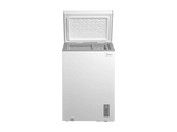 Congelador horizontal - Midea MDRC154FZE01, 99L, 85 cm Alto, Inverter, Temperatura Regulable, Fast Freezing, Blanco