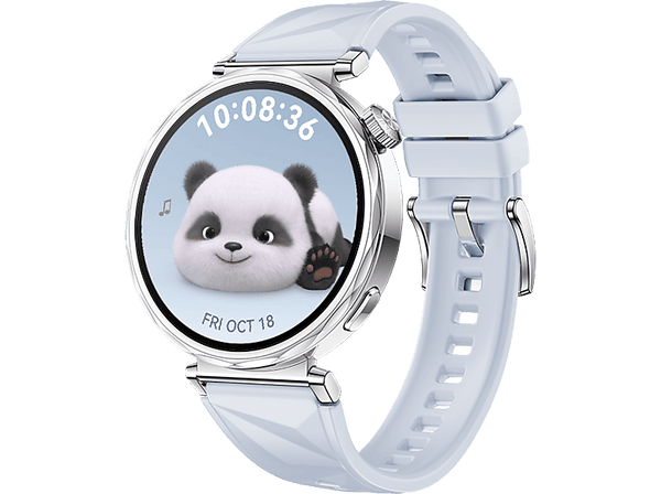 Smartwatch - Huawei Watch GT5 41mm, Llamadas Bluetooth, Respuesta con Teclado, 7 días batería, Compatible iOS/Android, Correa Fluoroelastómero Azul