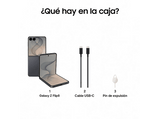 Móvil - Samsung Galaxy Z Flip8, Grafito, 512 GB, 12 GB RAM, 6.9 Dynamic AMOLED 2X , Exynos 2600, 4300 mAh, Android 17