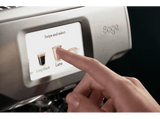 Cafetera superautomática - Sage SES880BSS4EEU1 The Barista Touch, 15 bar, 1680 W, 2 l, 480 ml leche, Molinillo, Inox