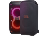 Funda altavoz - JBL PartyCover Stage 320, Para PartyBox Stage 320, Goma de estireno butadieno y tejido de punto de poliéster de doble cara, Negro
