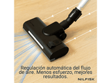 Aspirador con bolsa - Nilfisk Perform Allergy Plus, 750 W, 3.7 l, Filtración HEPA 14, Con luz LED, Negro