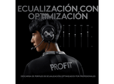 Auriculares gaming - Logitech G PRO X + HS STAND, Con cable, Micrófono BLUE VO!CE, Reducción de ruido, DTS HEADPHONE:X 2.0, Transductores 50 mm, Negro