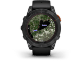 Reloj deportivo - Garmin Fénix 7 Pro, Negro, Carga Solar, 125-208 mm, 1.3, Multideporte, GPS