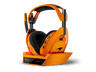 Auriculares gaming - Logitech G A50 X MCLAREN, Estación base, Multidispositivo, HDMI 4K, Lightspeed, Micrófono, PC-MAC-PS-XBOX, Bluetooth, Naranja