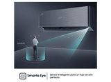 Aire acondicionado Split 1 x 1 - Hisense QH50BV0BG 4300 fg/h, WiFI, IA Smart, A+++, Autolimpieza, Negro