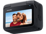Cámara deportiva - Insta360 GO 3S, 4K, 140 min Autonomía, 140 min Autonomía, Pantalla táctil abatible 2.2, 128GB, Negro Medianoche
