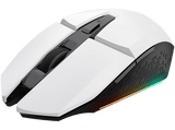 Pack gaming - Trust GXT 794W 3 en 1, USB, LED RGB, 4800 DPI, Ratón + Teclado + Alfombrilla, Blanco