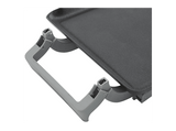 Plancha de asar - Jata JEGR1221, 1800W, Recubrimiento antiadherente libre de PFOA, 40 x 22 cm, Gris