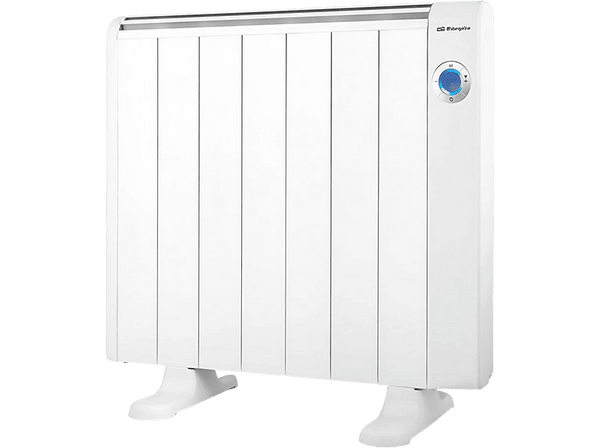 Emisor térmico - Orbegozo RRW 1300, 1300 W, 7 elementos, 3 niveles, De 7°C a 35°C, Wi-Fi, Blanco