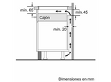 Placa inducción - Siemens EU63KBJB5E, Integrable, 3 zonas, Negro