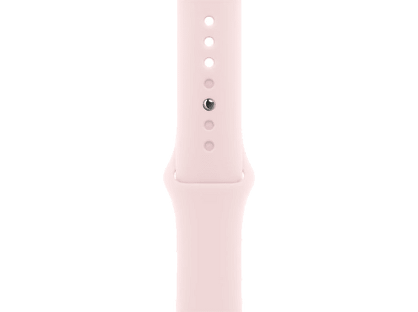 APPLE Correa deportiva, Rosa claro, 45 mm, Talla S/M