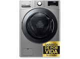Lavadora carga frontal - LG F1P1CY2T, Serie XXL, 17 kg, 1100rpm, TurboWash™ con Jet Spray, Inox