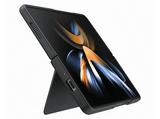 Funda móvil - Samsung, Para Galaxy Z Fold4, Con soporte, Negro