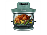 Freidora de aire - Ninja CRISPi PRO, 5.7 l, 2050 W, 230 °C, 7 Programas, 2 Recipientes de Vídrio: 5..7L y 2.3L, sin PFAS, Verde