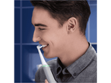 Cepillo eléctrico - Oral-B iO 6S, Con 2 Cabezales y 1 Estuche De Viaje, Diseñado Por Braun, Gris